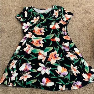 Floral Skater Dress